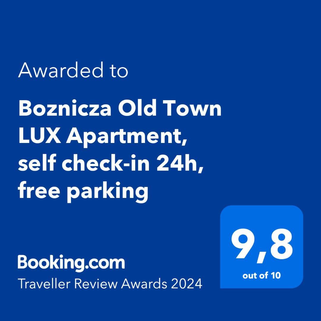 Boznicza Old Town Lux Apartment, Self Check-In 24H, Free Parking Poznan Dış mekan fotoğraf